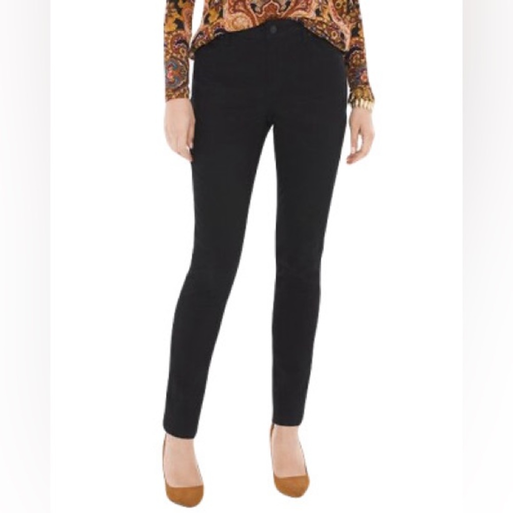 CHICOS Platinum Jegging in Black